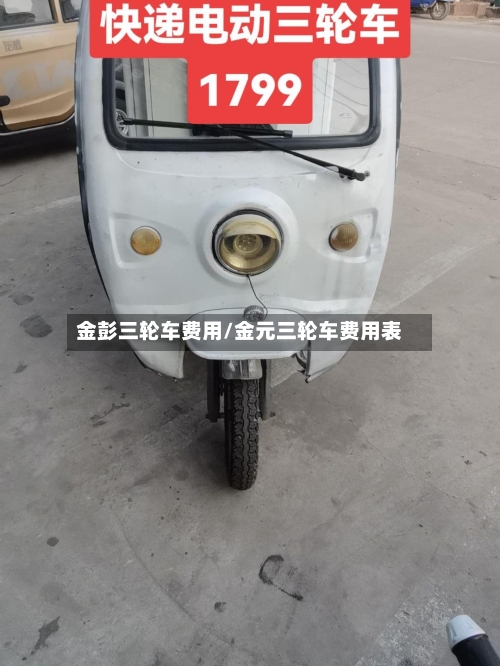 金彭三轮车费用/金元三轮车费用表