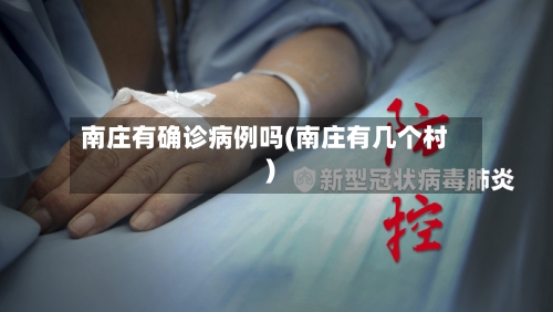 南庄有确诊病例吗(南庄有几个村)-第3张图片