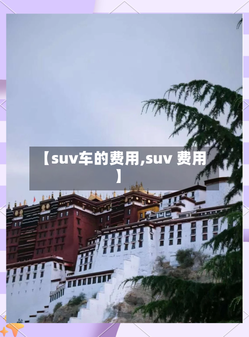 【suv车的费用,suv 费用】-第2张图片