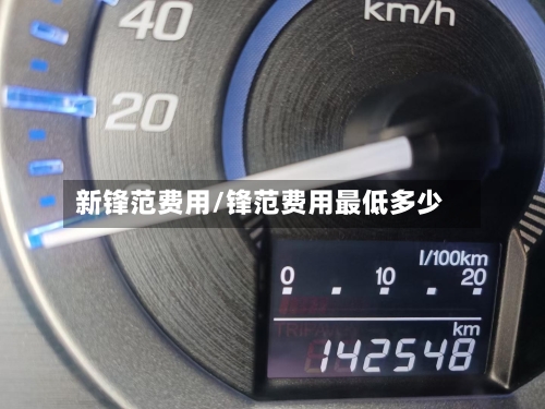 新锋范费用/锋范费用最低多少-第3张图片