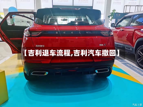 【吉利退车流程,吉利汽车撤回】-第2张图片