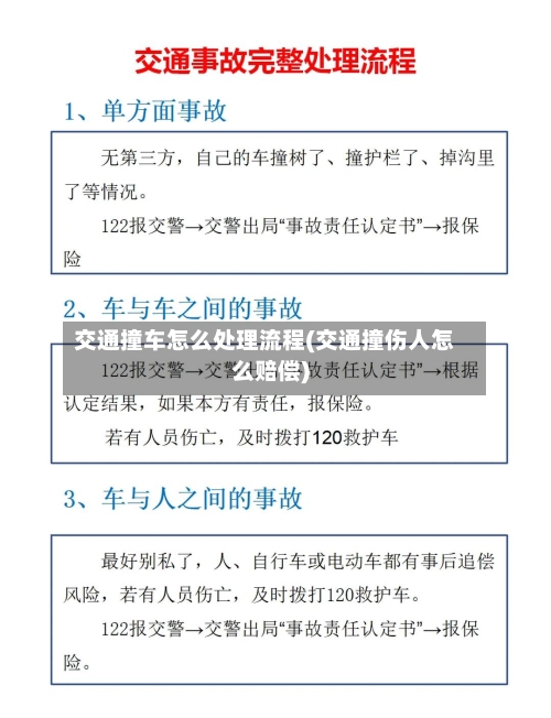 交通撞车怎么处理流程(交通撞伤人怎么赔偿)-第2张图片