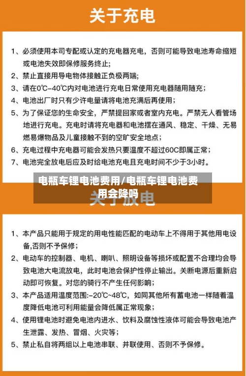 电瓶车锂电池费用/电瓶车锂电池费用会降吗-第2张图片